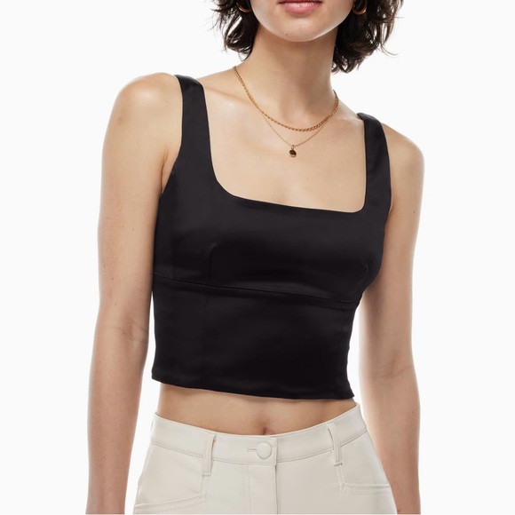 Aritzia shine bustier black - Picture 1 of 3